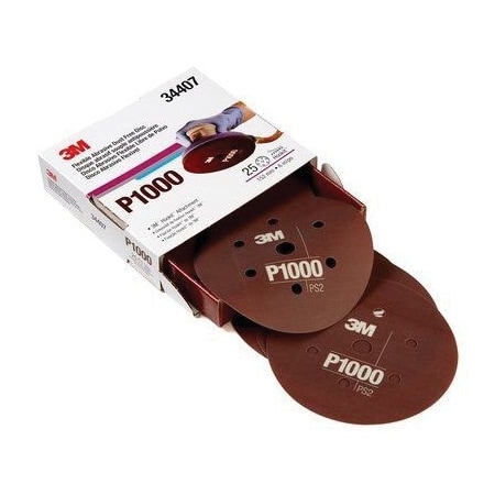 3M 34407, HOOK FLEX ABR DISC, 6 IN, 7HL, P10005, 25PK 7000120196